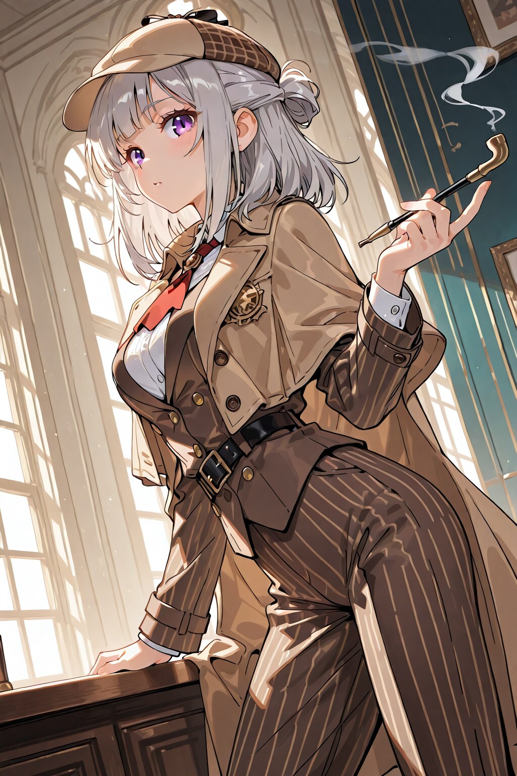 (1286)銀髪ちゃん名探偵