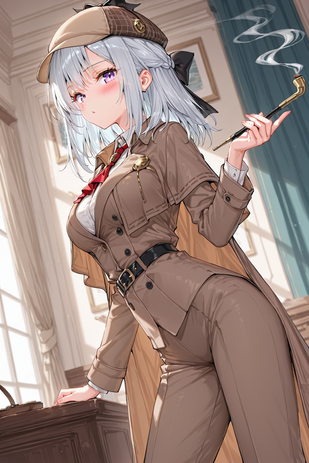 (1286)銀髪ちゃん名探偵