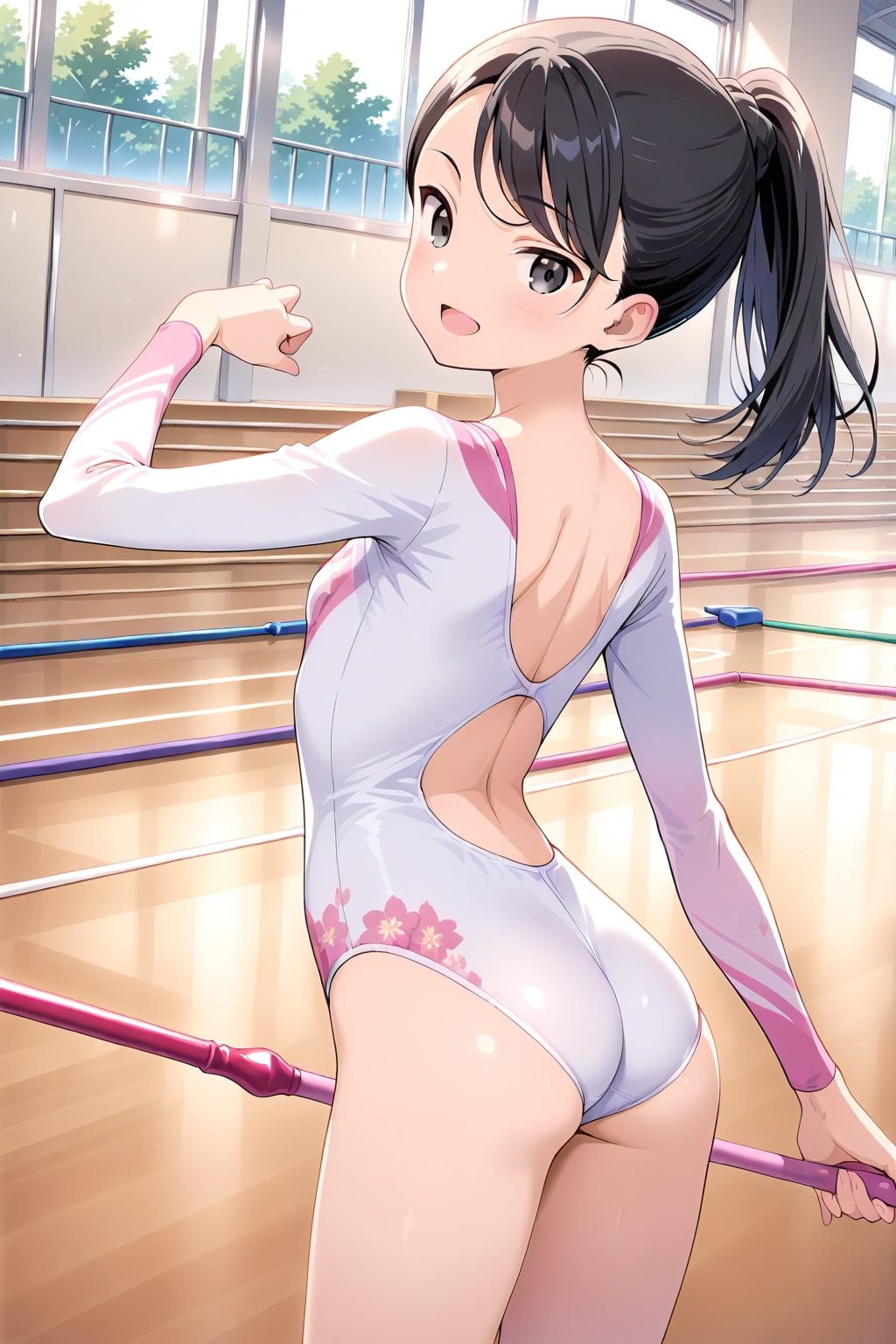 新体操部の沙希ちゃん✨３４