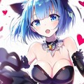 猫耳を付けたレム（その7） 4枚目
