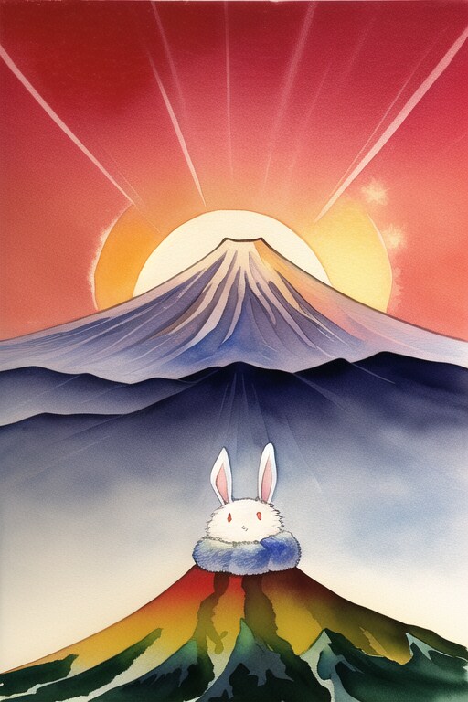 あけおめうさぎ