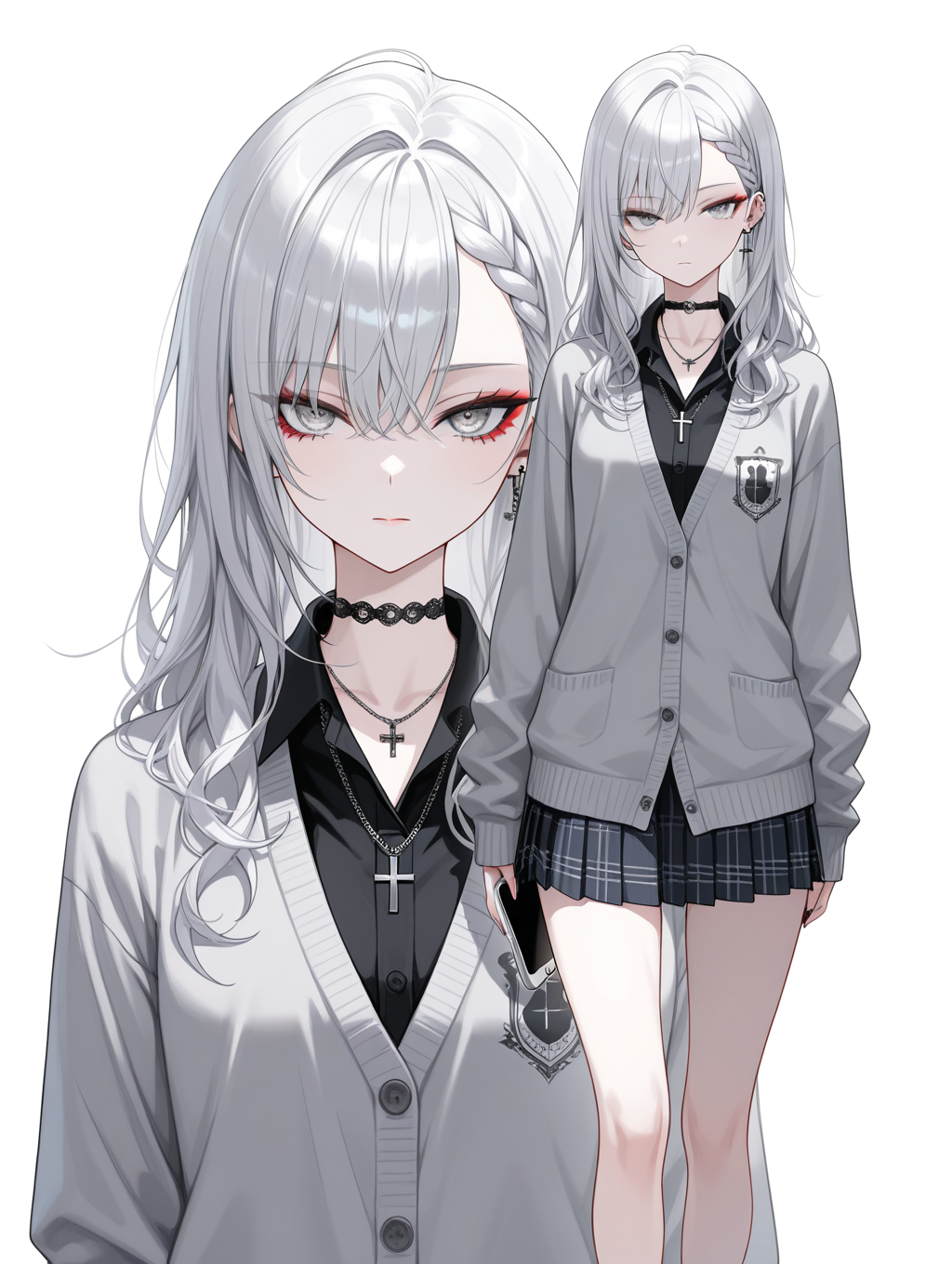 うちの子桒永冥(くわながめい) 立ち絵