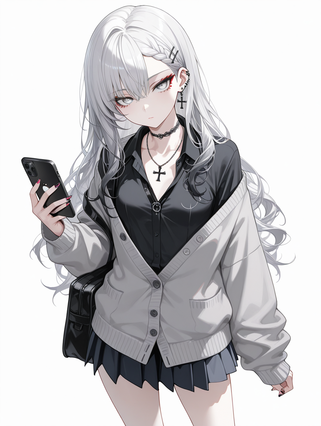 うちの子桒永冥(くわながめい) 立ち絵