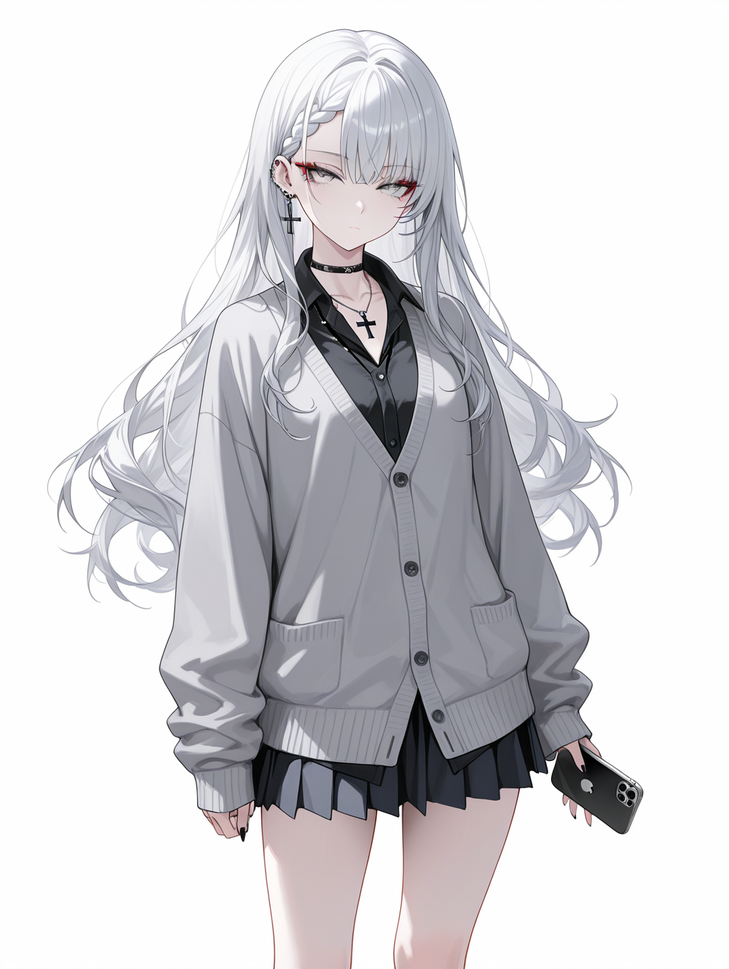 うちの子桒永冥(くわながめい) 立ち絵