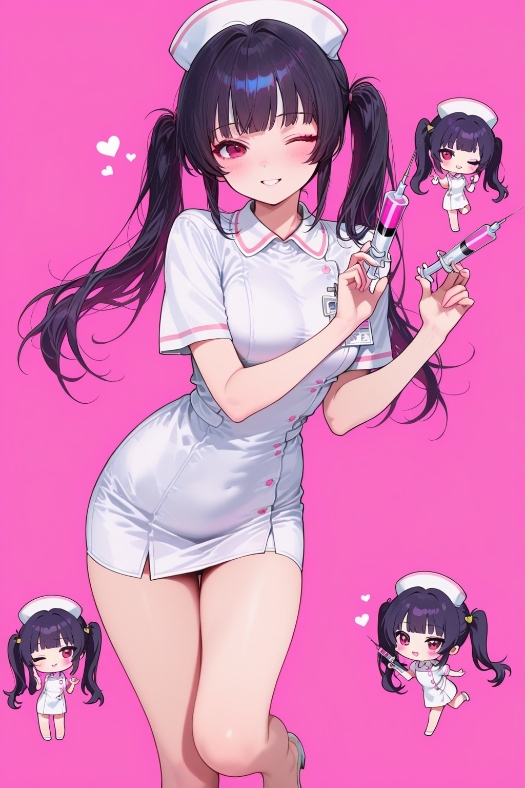 (MS_14版)ナースのお仕事は...(ナース服三色)