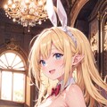 エルフのバニー姫 5枚目