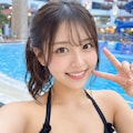 屋内プールセルフィー 3枚目
