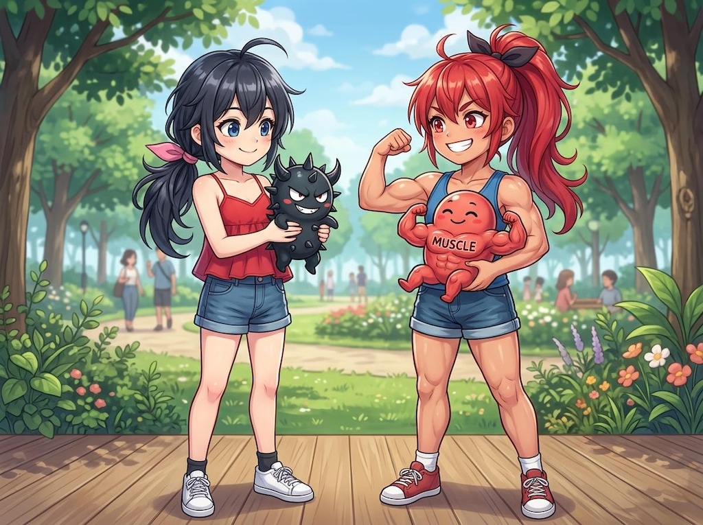 さやかちゃんと 赤ぽにちゃん
