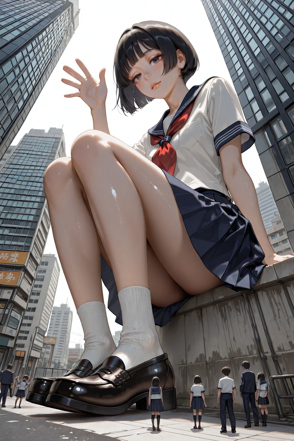 おはよう大女子高生