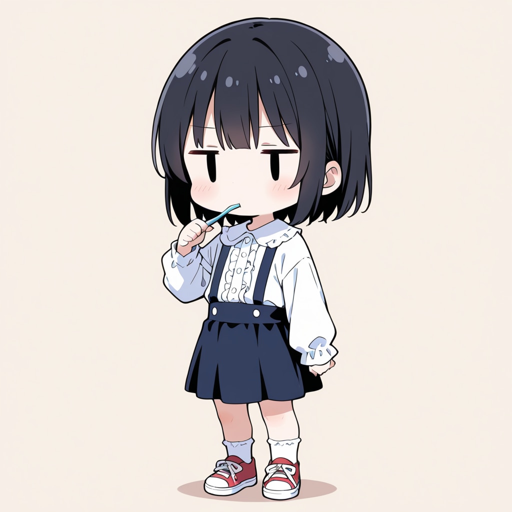 歯磨きをする | の人気AIイラスト・グラビア