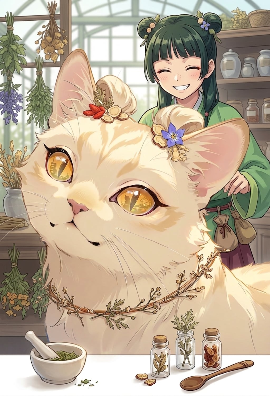 猫猫　白猫