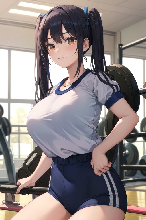 体操服の女の子３８