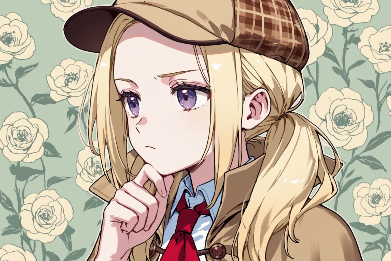 探偵ちゃんシンキングタイム | の人気AIイラスト・グラビア