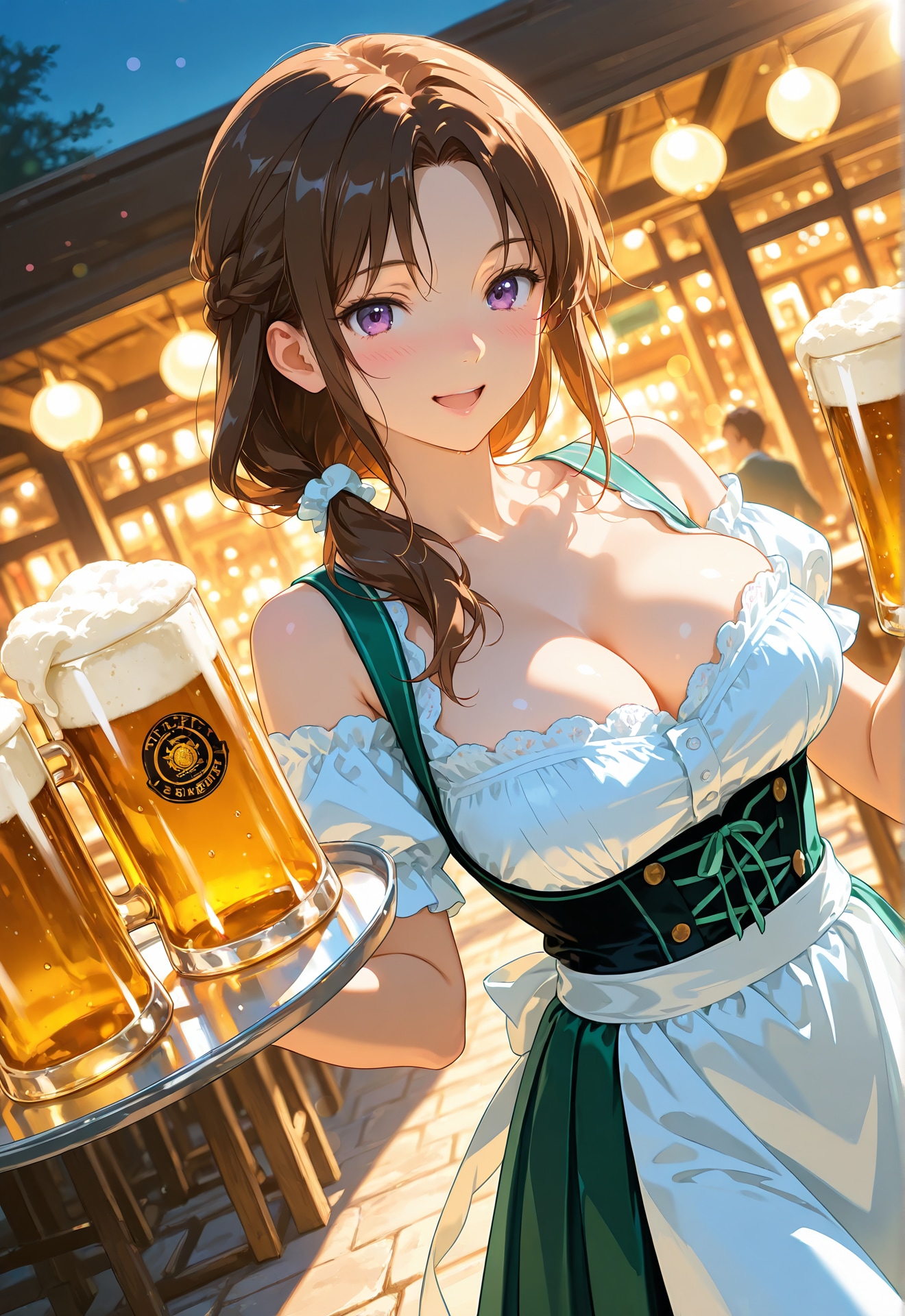 バイト中のオリキャラちゃん① | の人気AIイラスト・グラビア