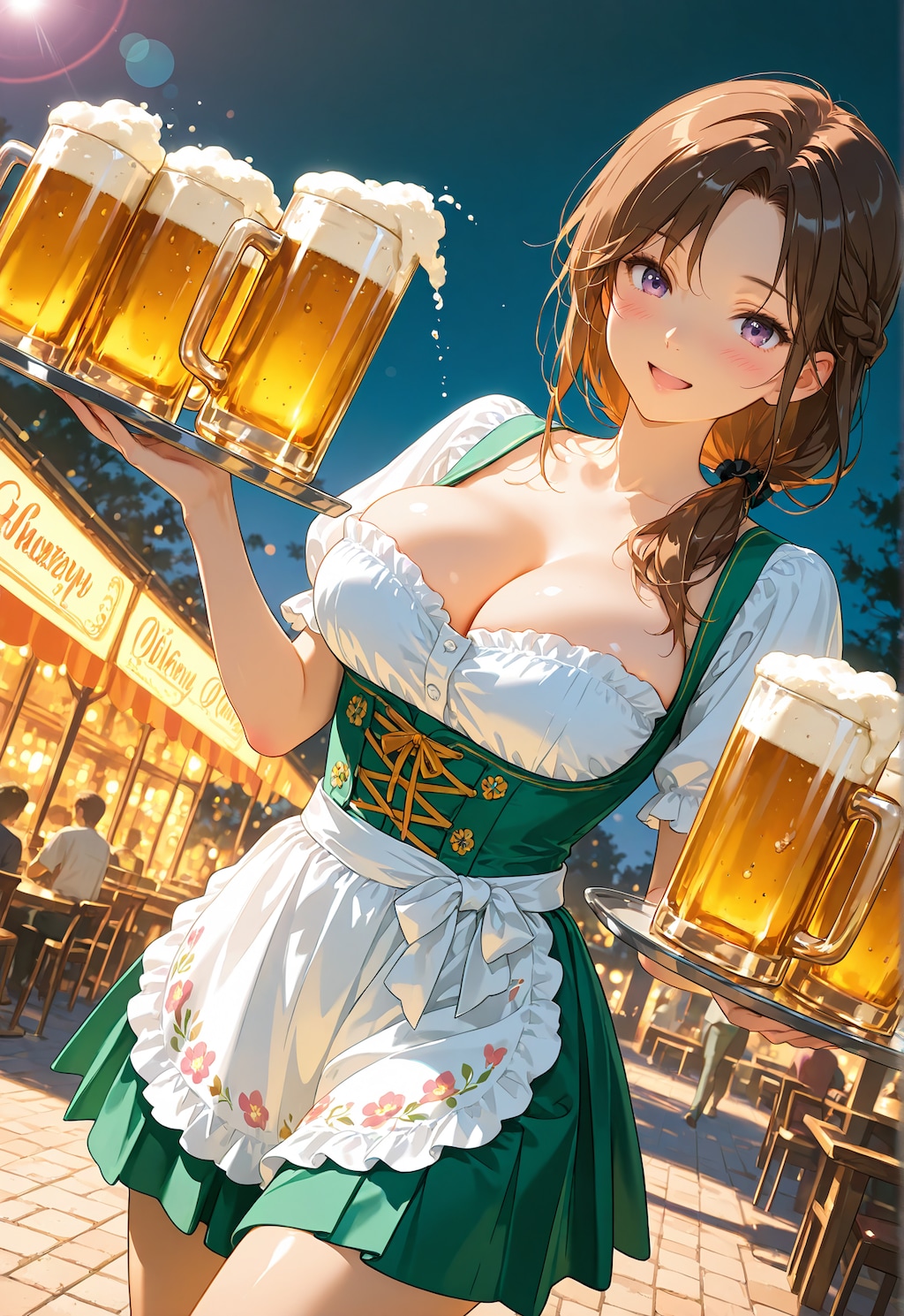 バイト中のオリキャラちゃん①