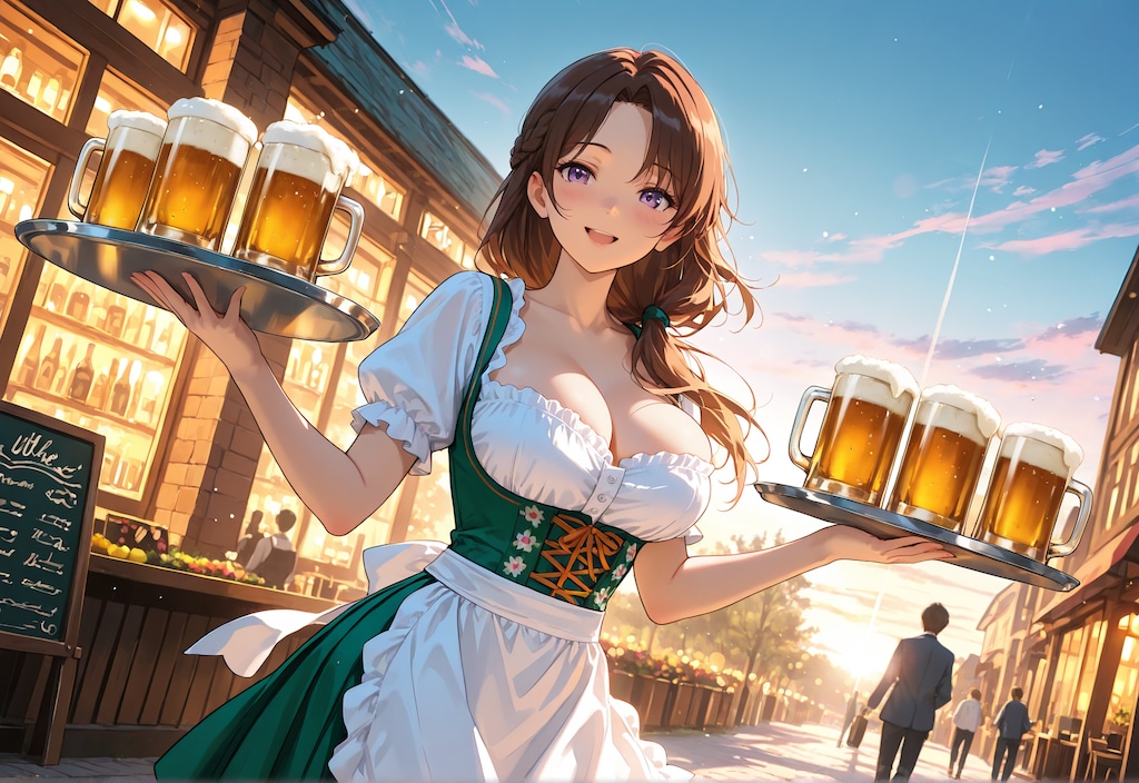 バイト中のオリキャラちゃん①