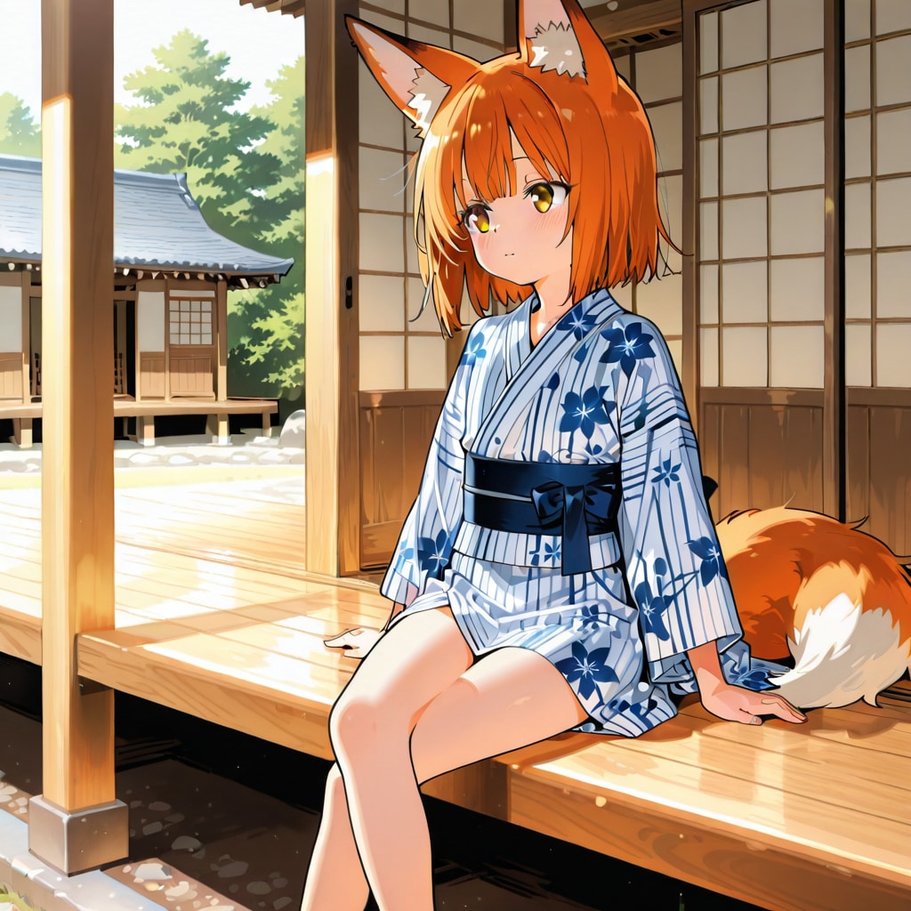 きつねさんのふともも | の人気AIイラスト・グラビア