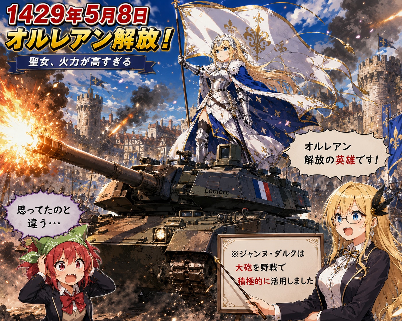 5月8日はオルレアン解放の日 | の人気AIイラスト・グラビア