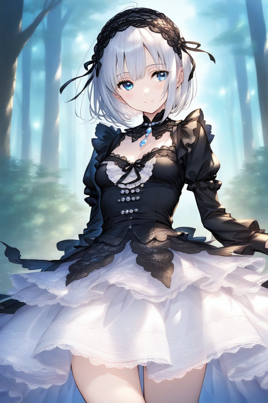 深緑にほどける心 | の人気AIイラスト・グラビア