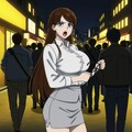 岡田ユリコ×初回変身シーン 4枚目