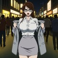 岡田ユリコ×初回変身シーン 3枚目