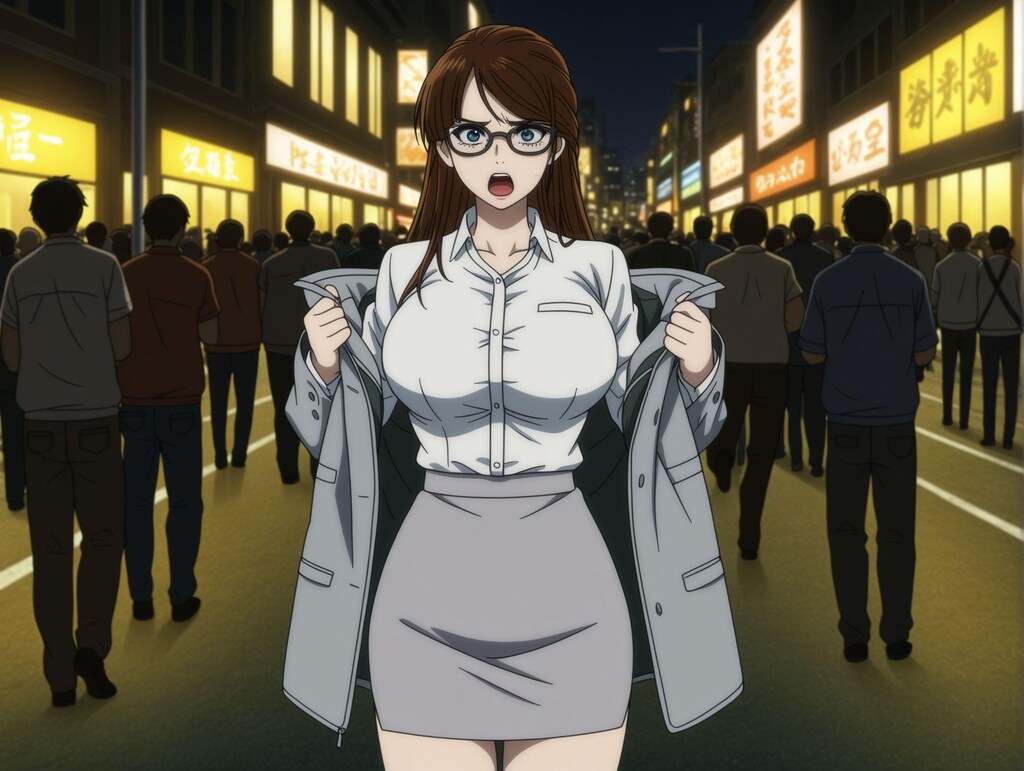 岡田ユリコ×初回変身シーン