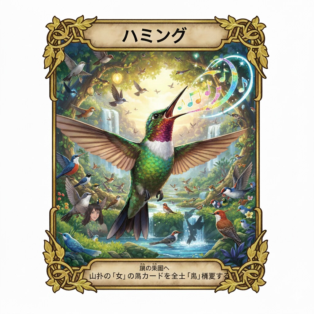 トレカ・鳥 企画「ハミング」