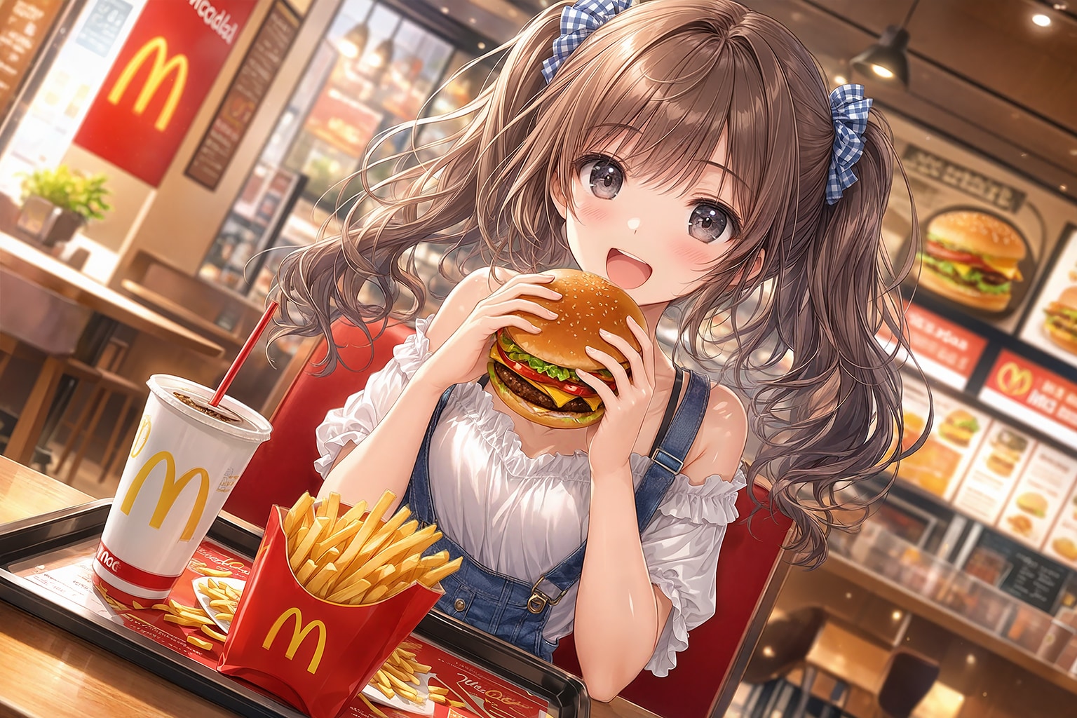 今日のご褒美マック