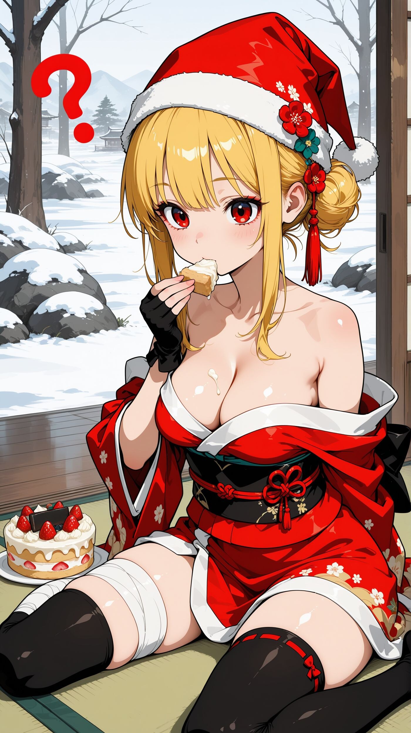 初めてのケーキ