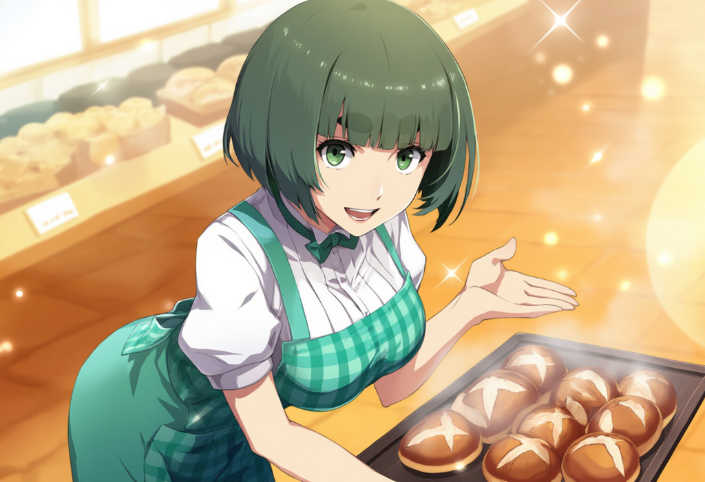 美味しいパンができました！