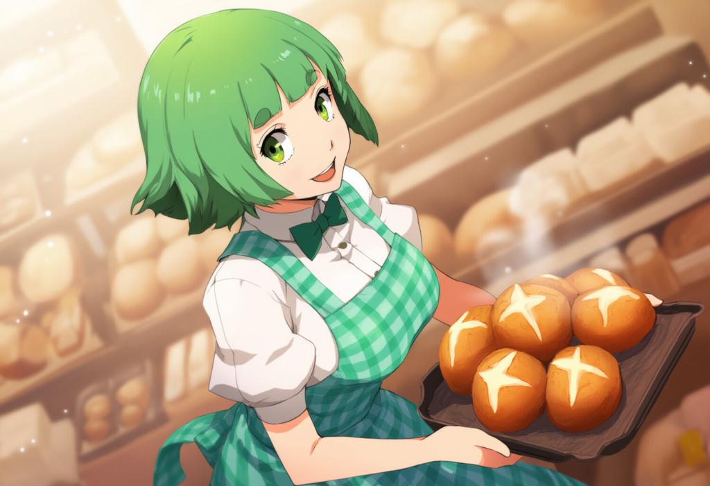 美味しいパンができました！