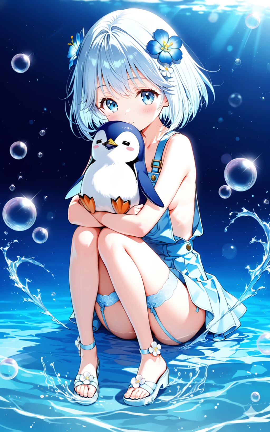 アクアブルーの妖精