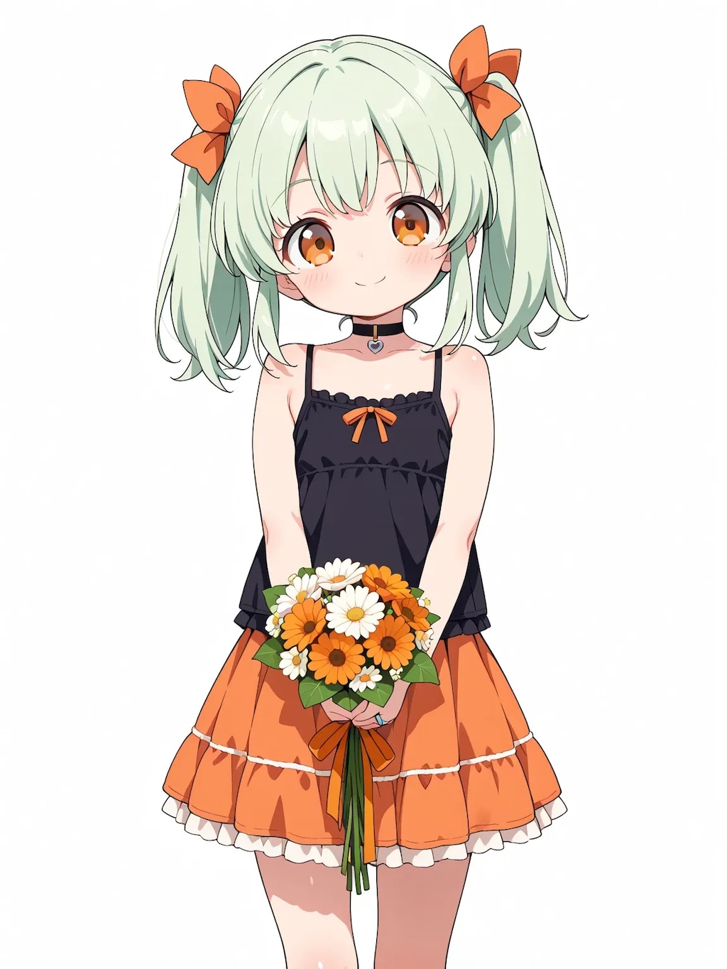花束持って集合？4