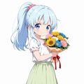 花束持って集合？4 4枚目