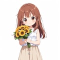 花束持って集合？4 3枚目