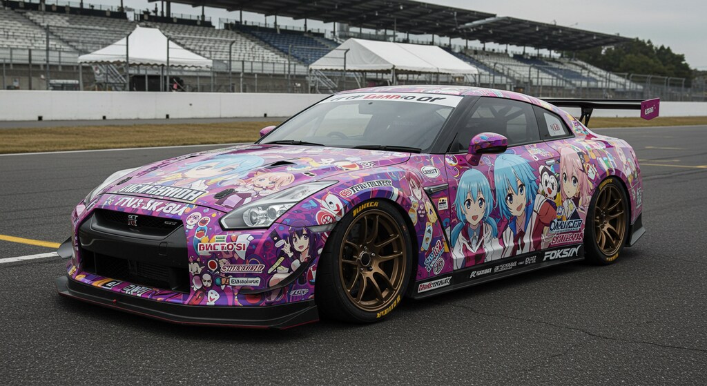 GT-Rアニメ痛車