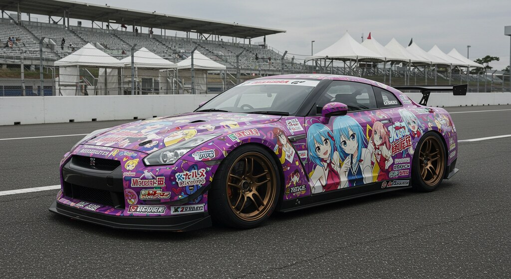 GT-Rアニメ痛車