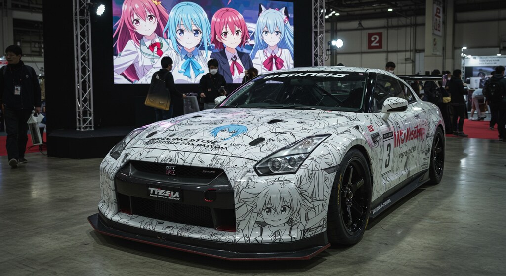 GT-Rアニメ痛車