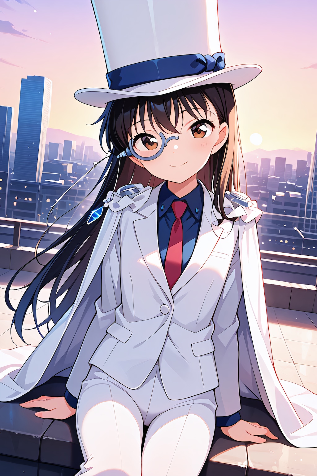 コスプレする黒髪ちゃん