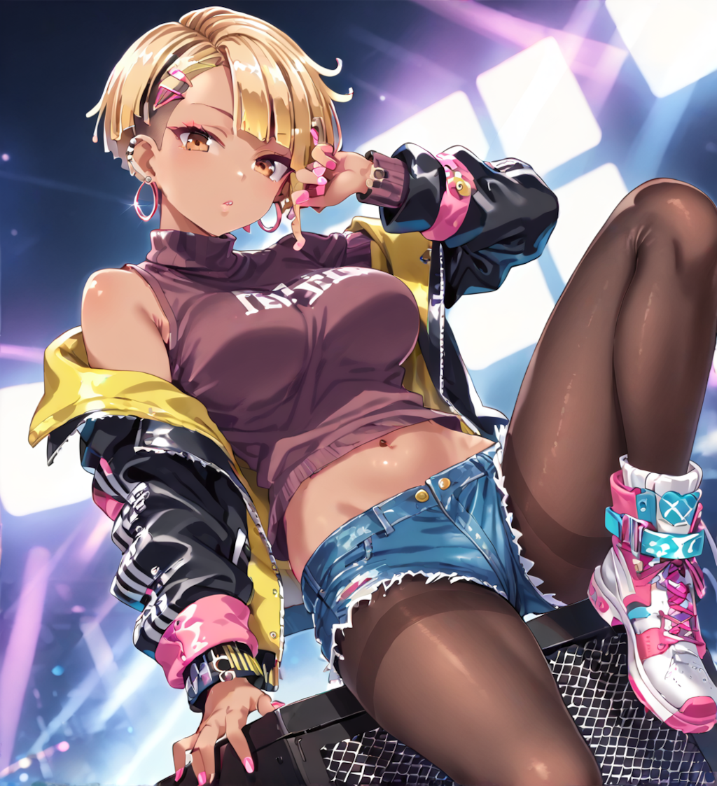 なりきり参戦（ホットパンツJK）