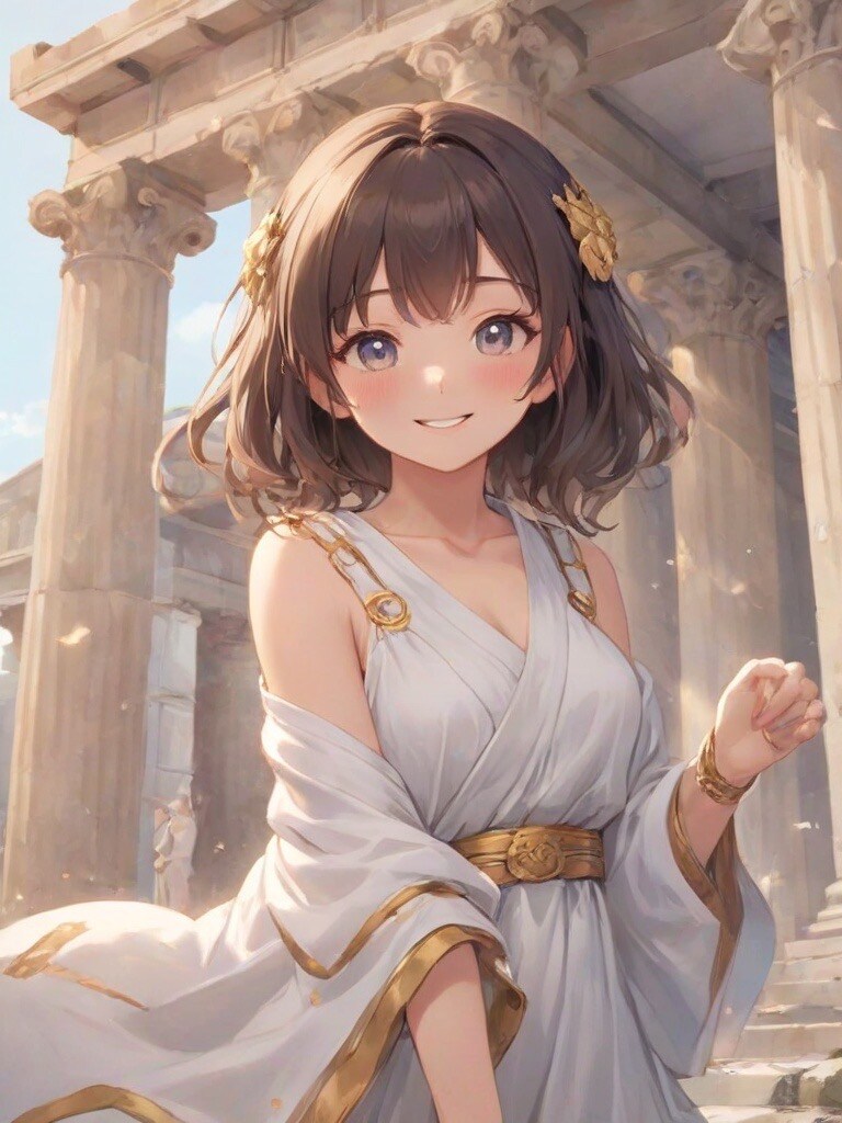 異世界アテネの少女 | の人気AIイラスト・グラビア