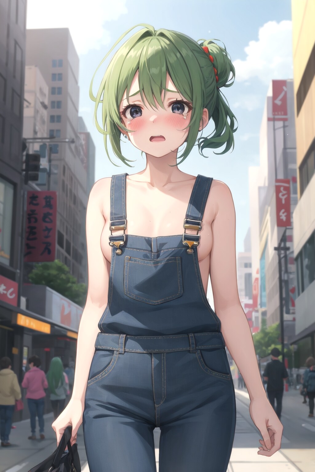 お洒落したつもりが、とてつもない過ちに気づいた幸子