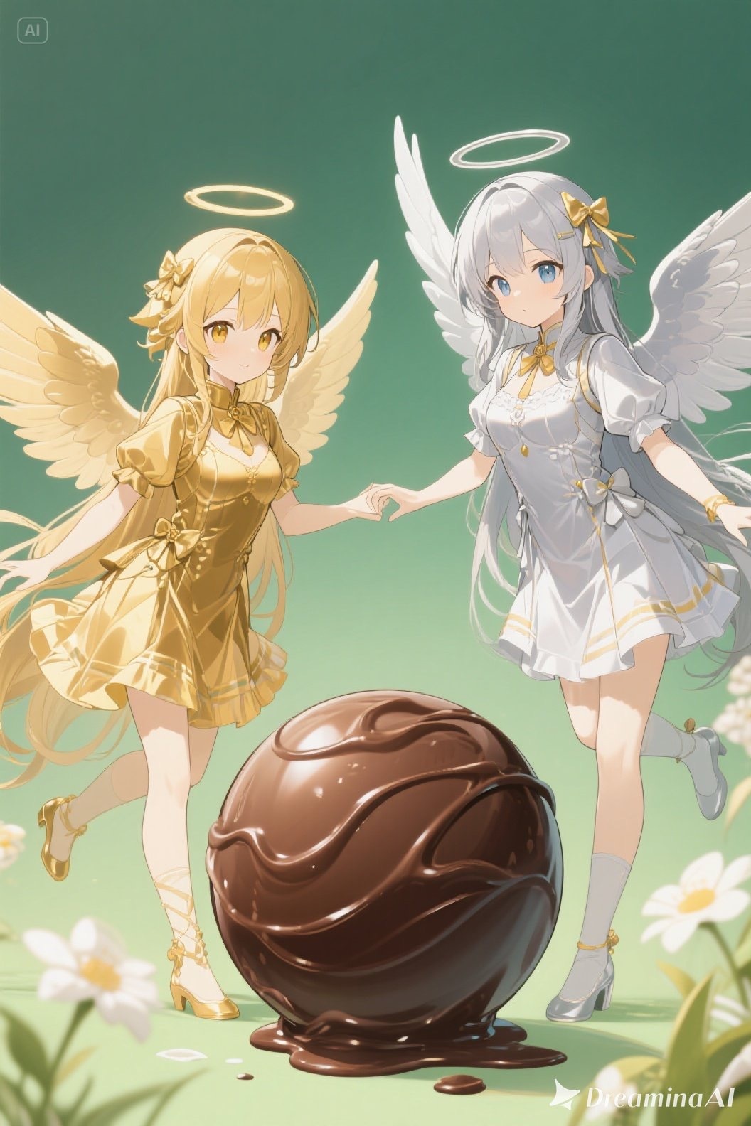 金と銀のエンゼル436 | の人気AIイラスト・グラビア