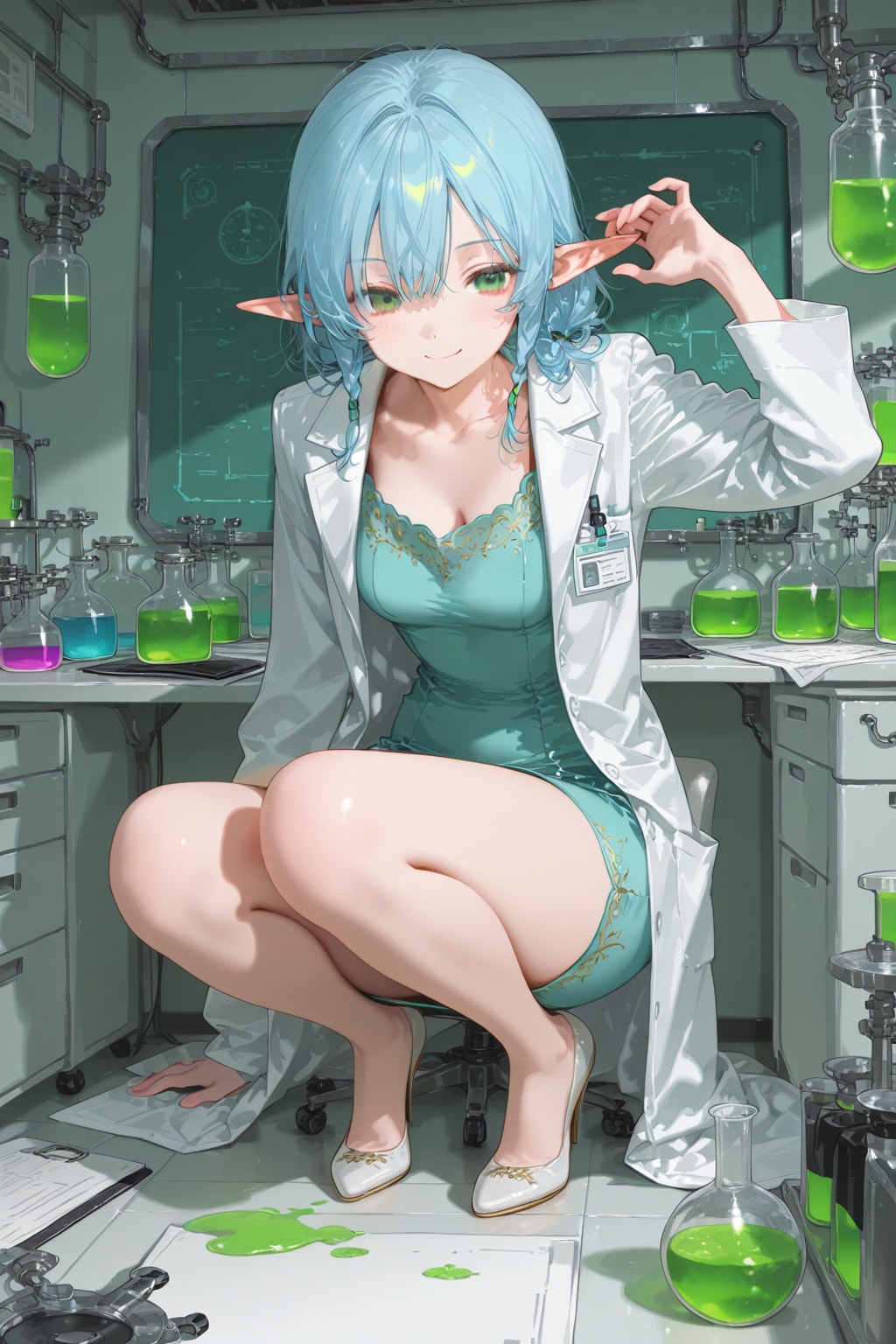 エルフの研究者