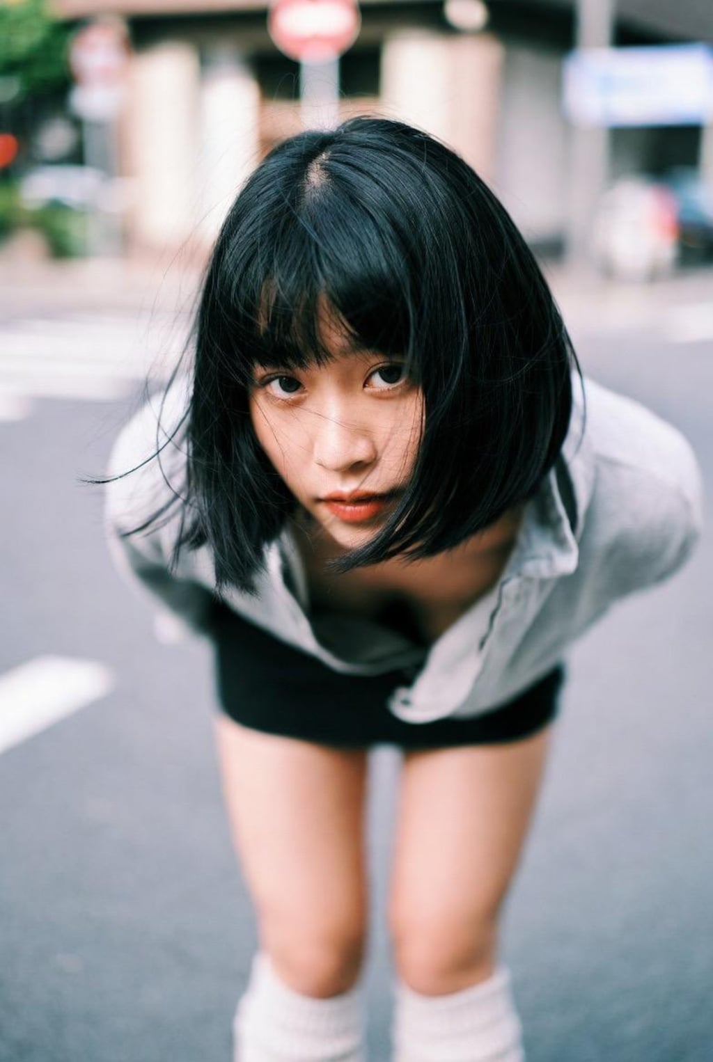 ボブカットの女子2