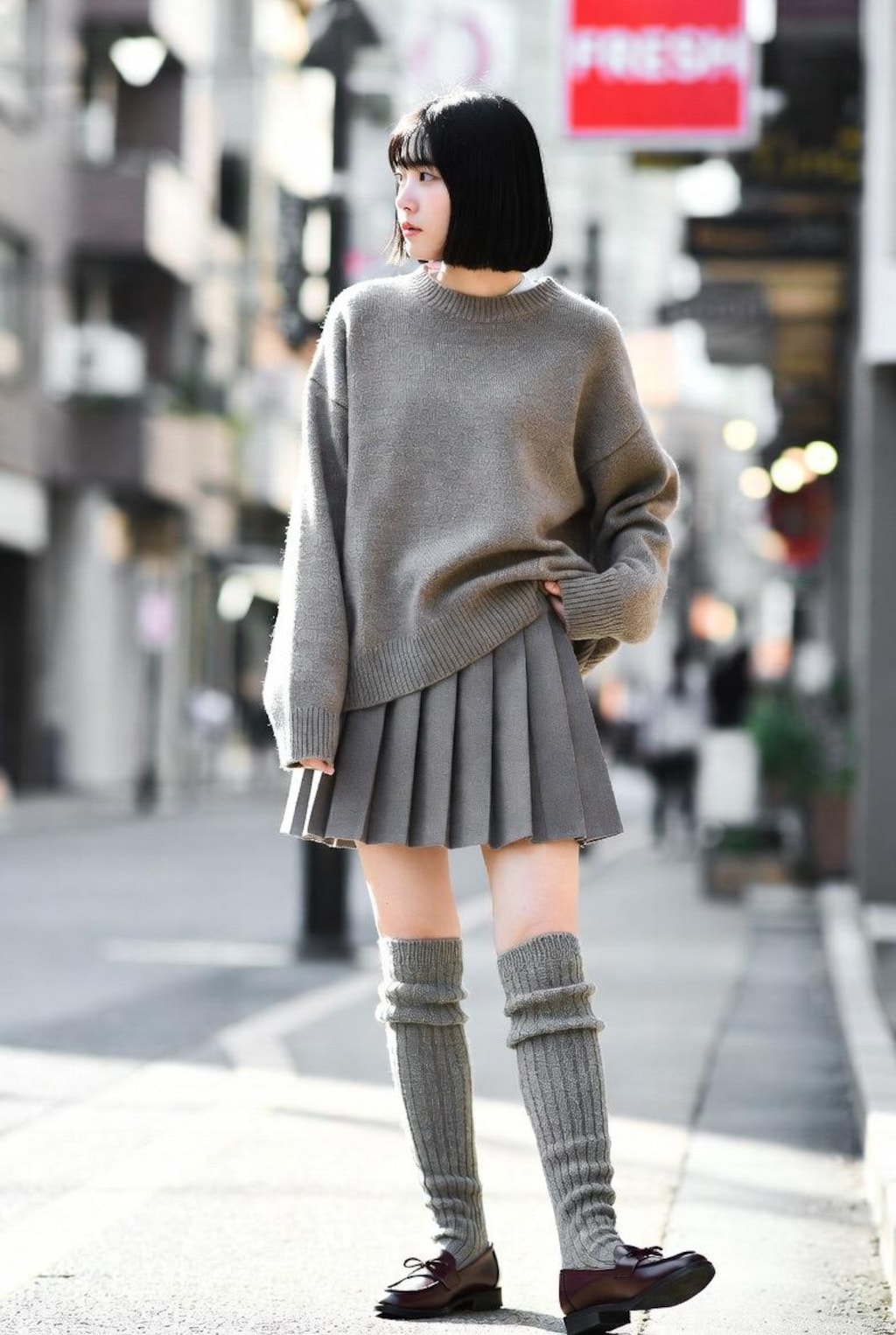 ボブカットの女子2