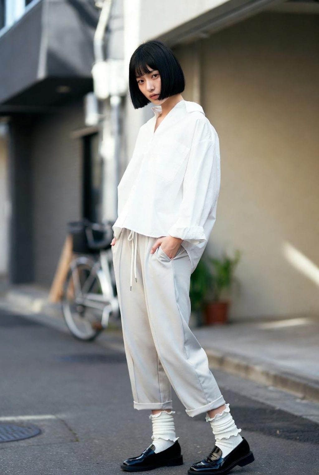 ボブカットの女子2