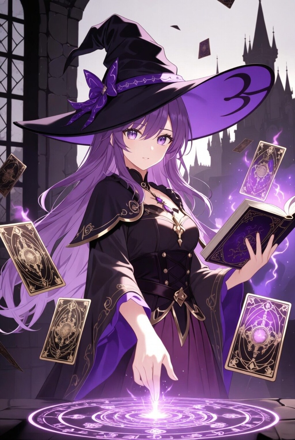 魔女とタロットカード