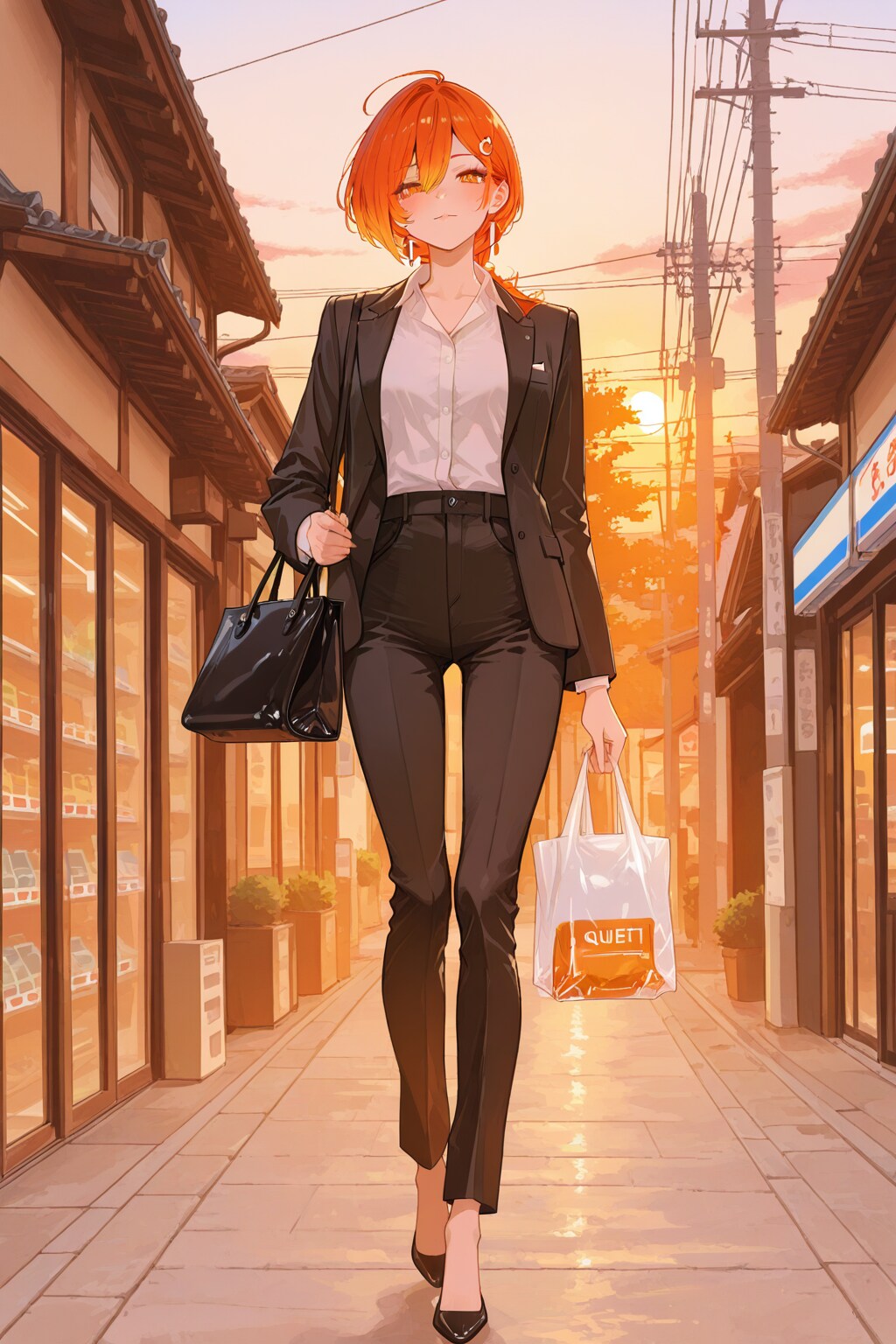 疲れたOL風のAPLICOTちゃん