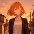 疲れたOL風のAPLICOTちゃん 3枚目